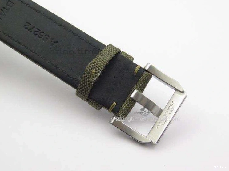 MIROTIME 0208 SunProtective MARK XVII IW324702 Real Ceramic MK Best Edition Green Dial On Green Nylon Strap A 7288